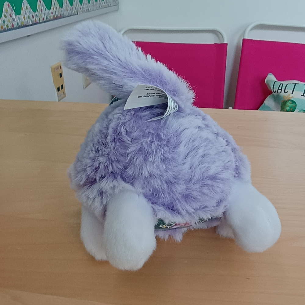 Zuru Rainbocorns Sparkle Heart 4" Kitten plush purple & blue. - Picture 6 of 11